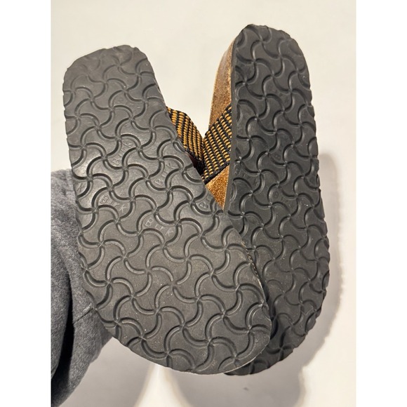 Birki's Curacao Birkenstock Sandals Midnight Chestnut Elastic Strap EU 40 US 9 N - Picture 3 of 5